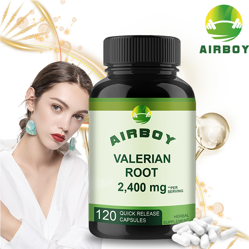 Valerian Root Capsule - 발레리안 뿌리 - 수면 지원 제공,