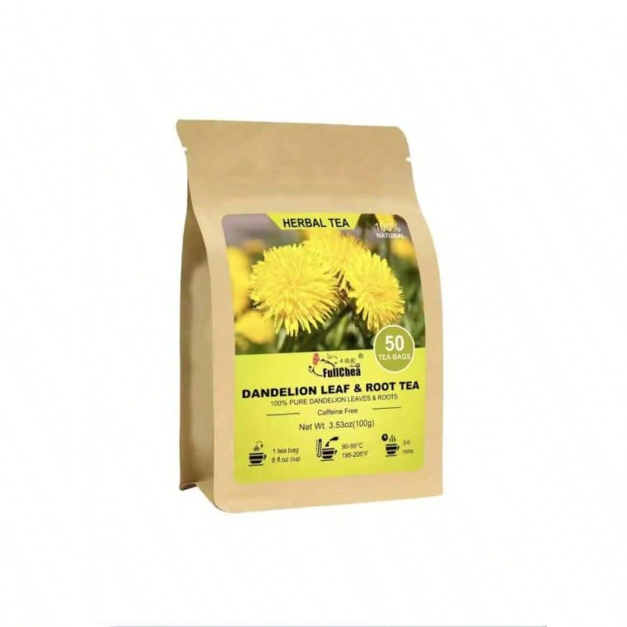 Wellness Herbal Tea Blends - 민들레 울프베리 허브차 - 50티백, 국화와
