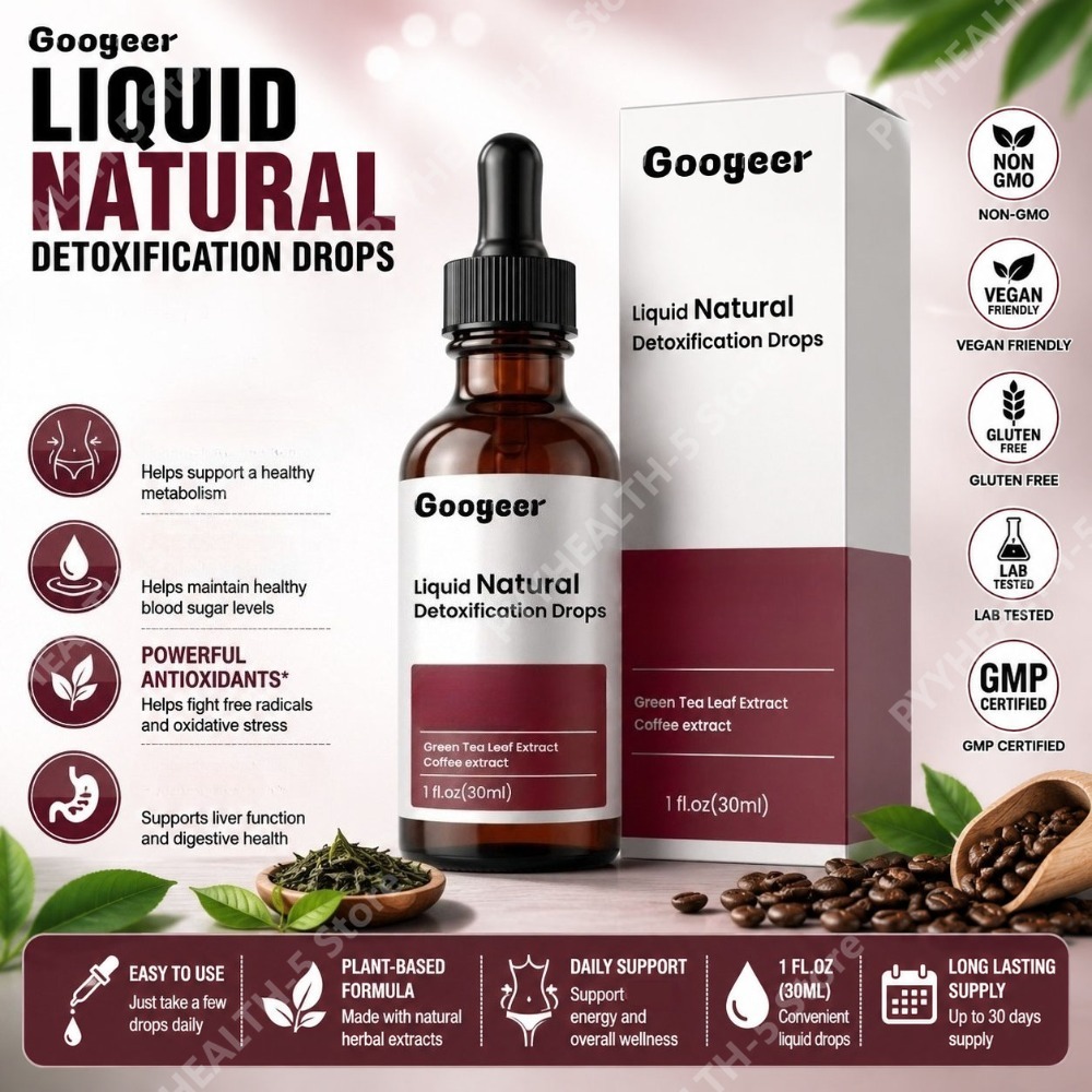 Wellness Herbal Tea Blends - 허브 블렌드 액상 드롭스 (녹차 추출물,